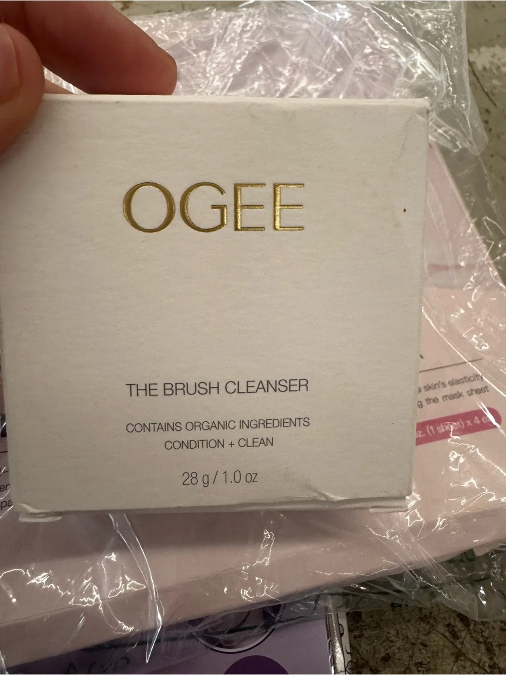 OGEE Yellow Cleansing Balm — Radiance-Boosting Makeup Brush Cleaner
